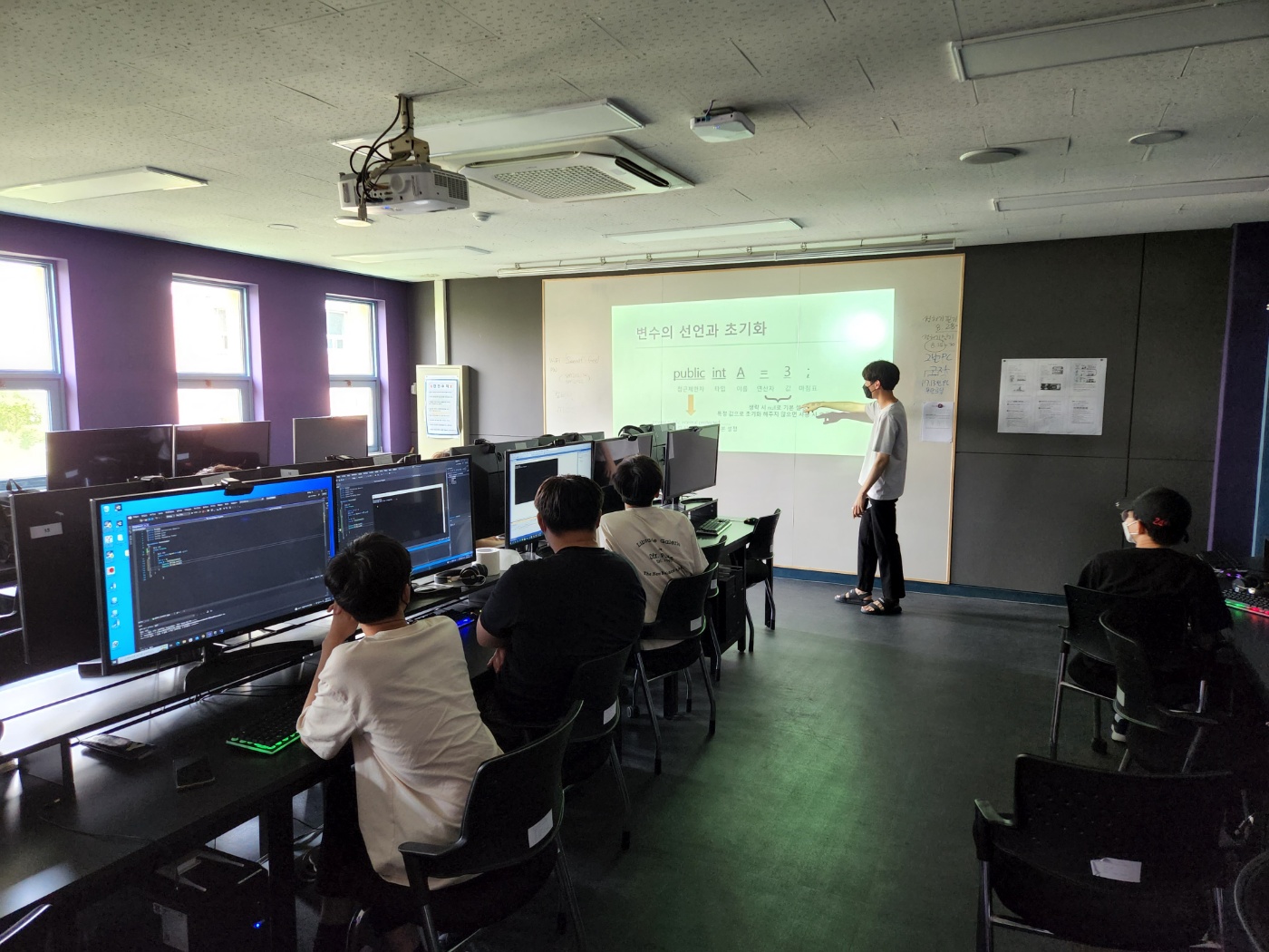 미래산업과학고등학교 강의